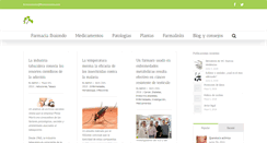 Desktop Screenshot of farmaconsejos.com