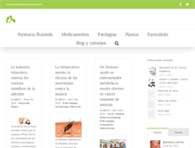 Tablet Screenshot of farmaconsejos.com
